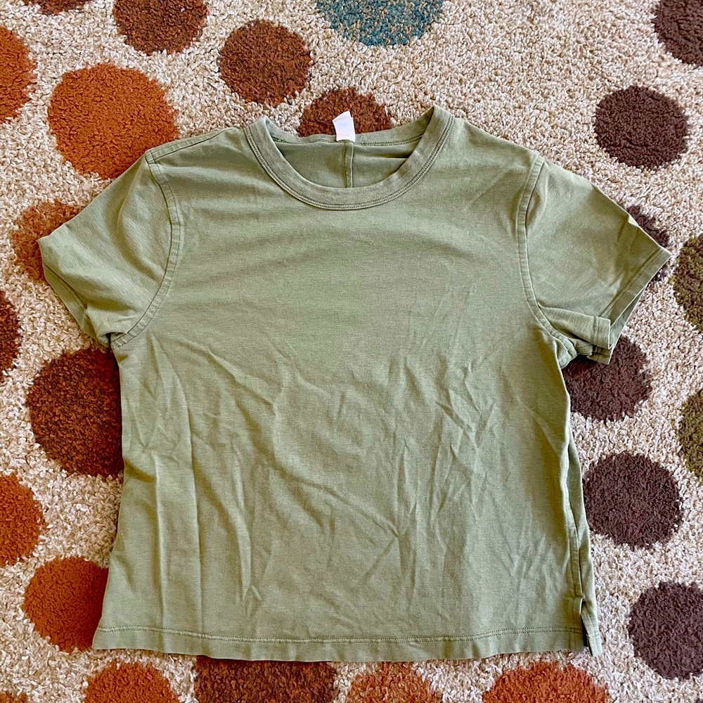 Olive Green Short Sleeve T-Shirt